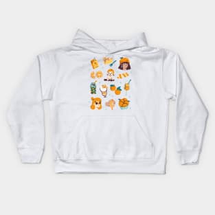 All Things Orange Kids Hoodie